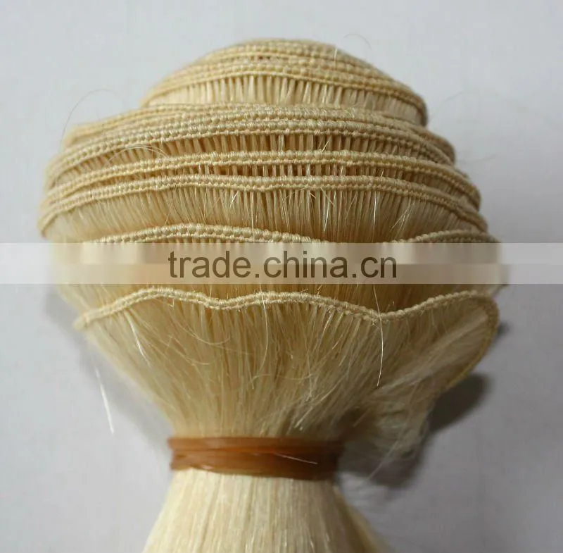 virgin chinese hand tied weft