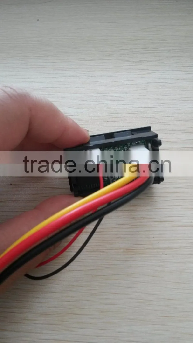 DC 100V 50A Digital VOLT AMP Meter Voltmeter Ammeter +CURRENT SHUNT Red/Blue LED