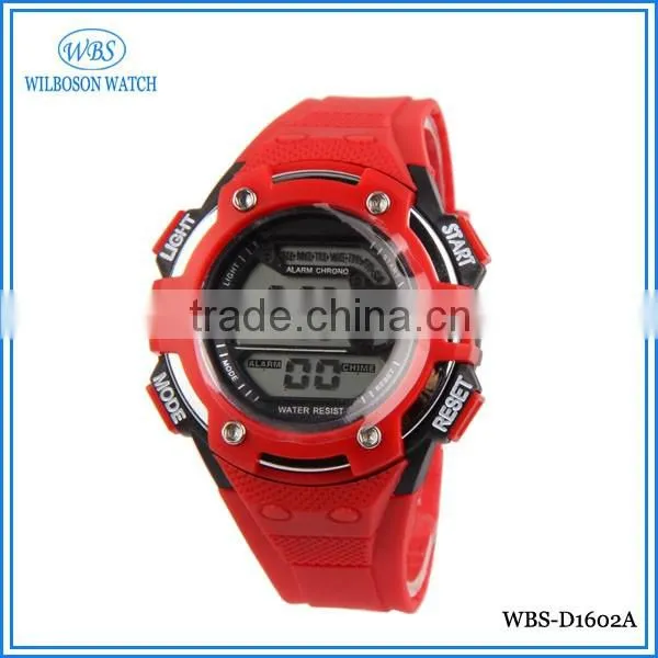 Sport digital watch with custom box packaging