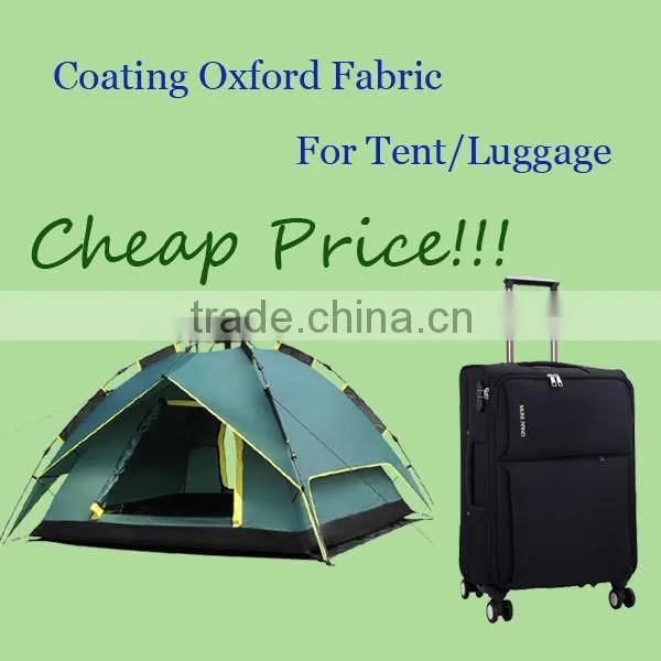 High Quality Polyester Oxford Fabric PVC Coated For Bags
