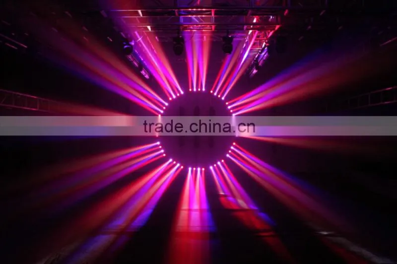 DMX 18pcs x Tri-RGB IP66 Outdoor Flood LED Garden Light