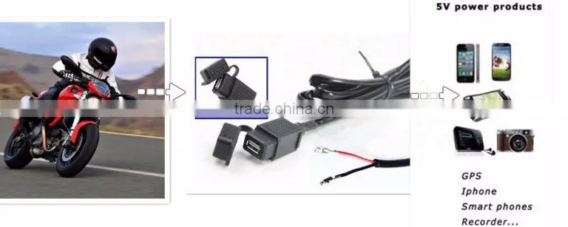 Waterproof USB Extension Charger Cable for Autobicycle