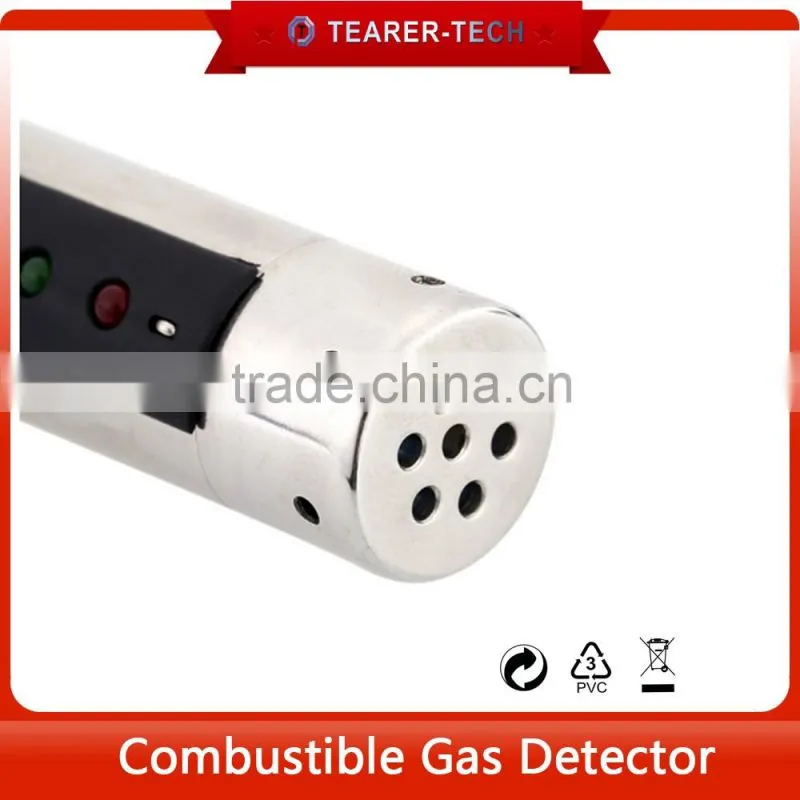 Portable Combustible Gas Detector Flammable Indicator Methane Propane LPG Leak Tester with Sound Light Alarm for Home Industrial