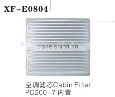 excavator cabin filter for PC200-7 built-in