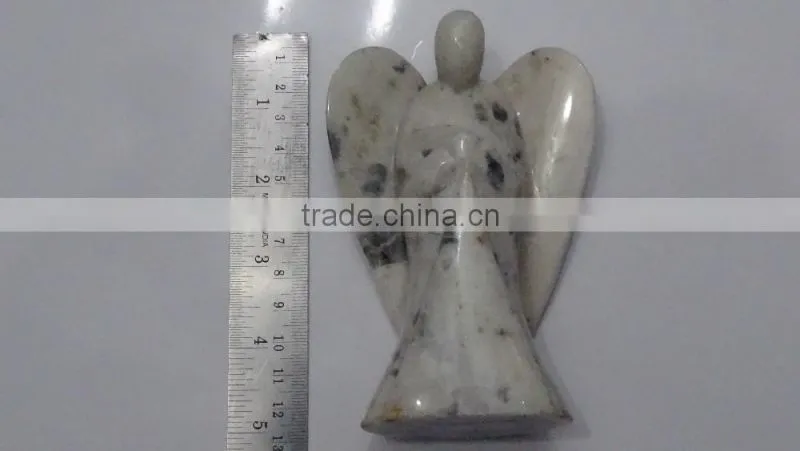 Yellow Aventurian Angel : Wholesaler Manufacturer