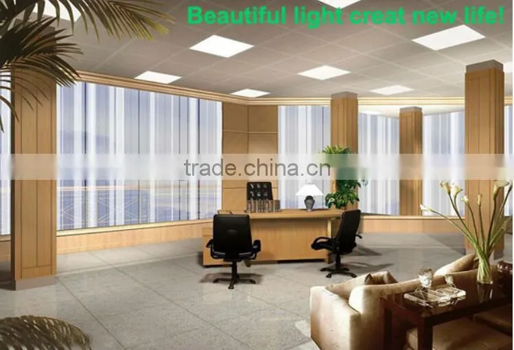 IP20 LED Flat Mounted Panel Light Square 600x600 42W Aluminum Shell Current 900mA for Schools Workshops Paking Garages