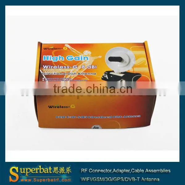 2.4 ghz antenna 8dbi Hi-Gain WiFi Indoor Dish Antenna