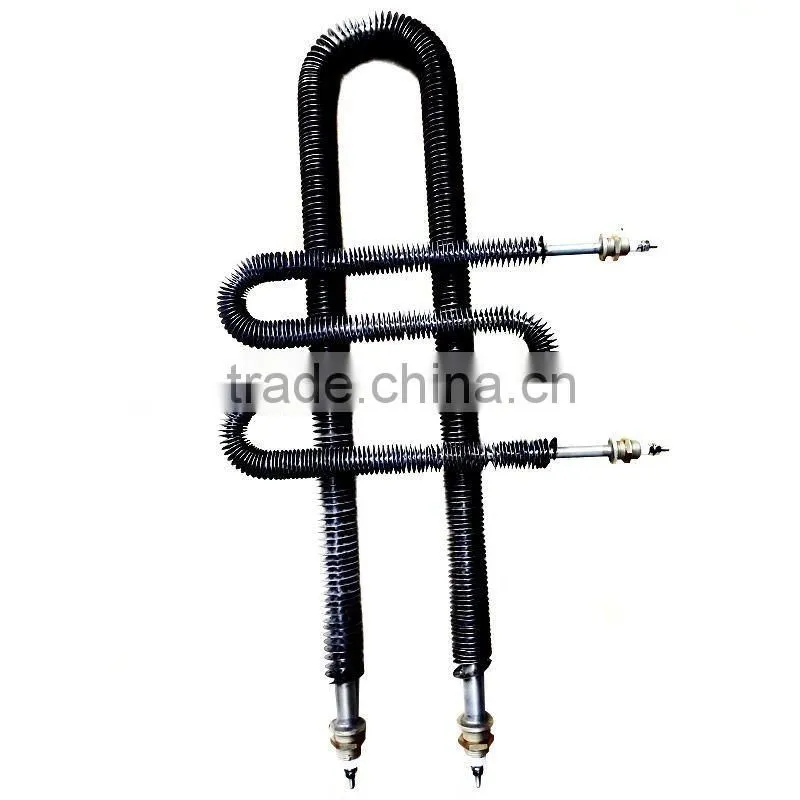 With Brass Flange Air Finned Heating Elements