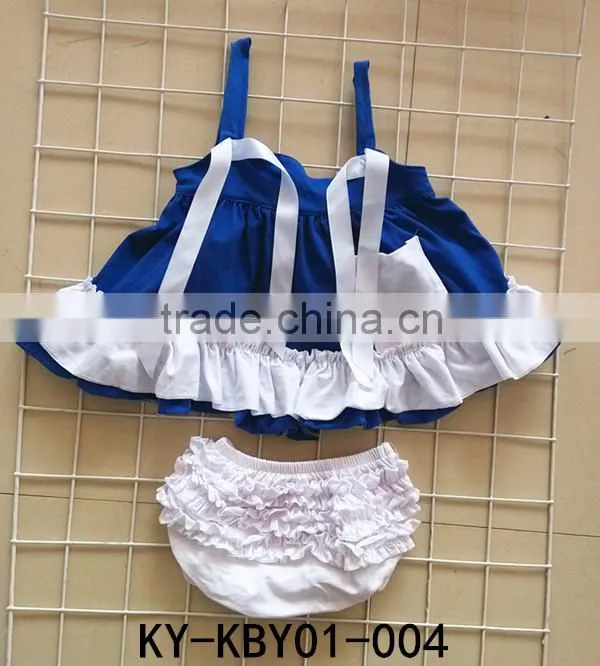 Little mermaid costume outfit girls summer swing top set wholsale baby clothes