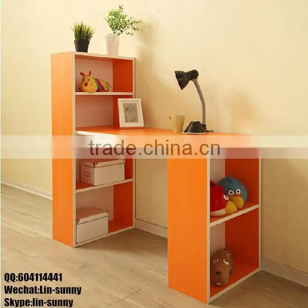 Wooden diy 9 cube kids bookshelf