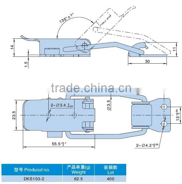 Toggle lock DKS103