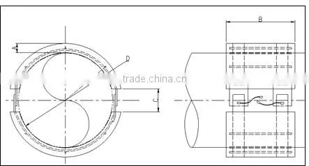 Aluminum Bracelet Anode