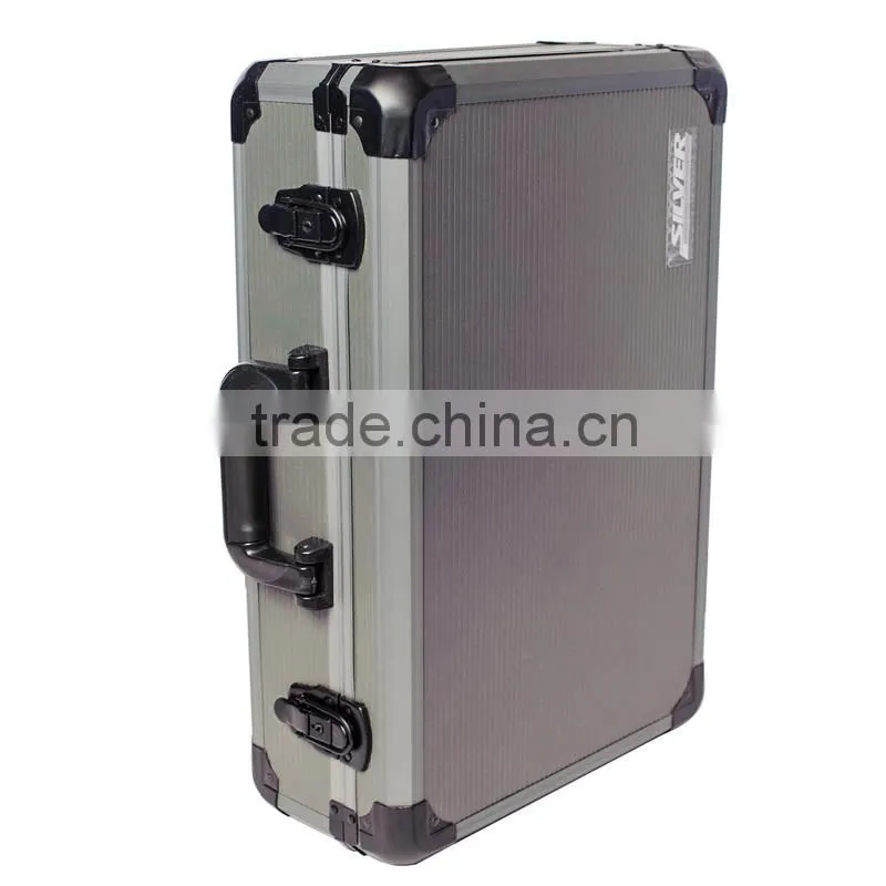 Silver with various color made in China heavy-duty aluminum portable tool box