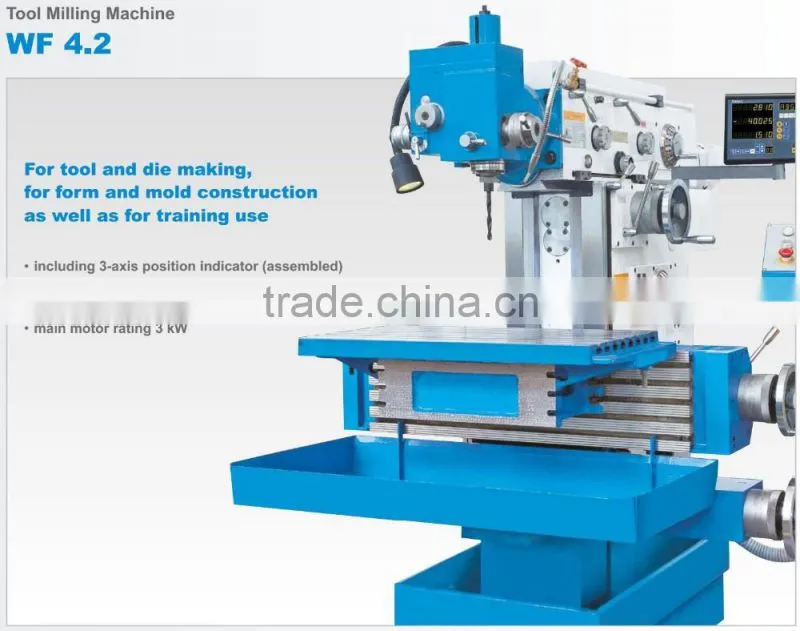 Tool Milling Machine WF4.2 Servo-Conventional Milling Machine for Die Making