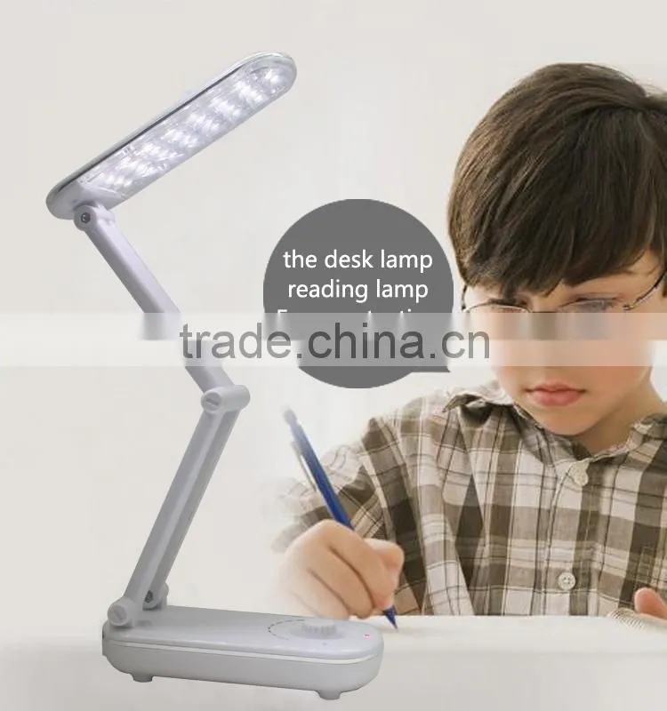 foldable led rechargeable desk lamp for study reading