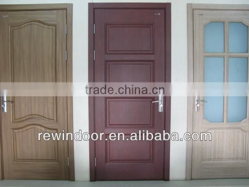 solid wood door coating with PVC