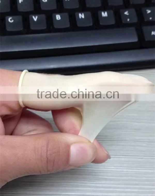 high quality anti-static latex finger cot