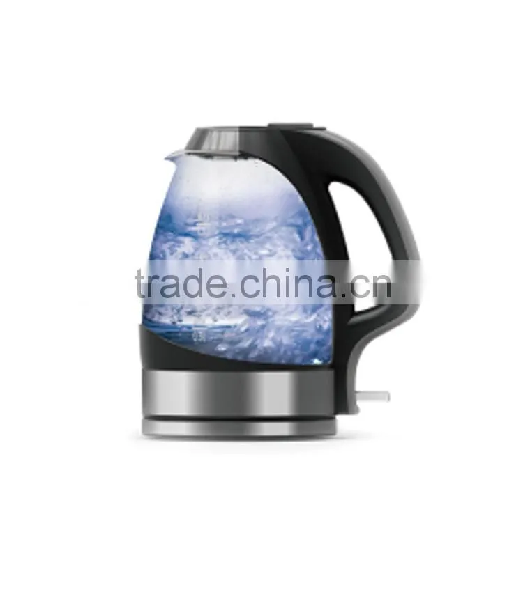 XJ-14108 Strix themostat with LED light ,kettle body is detachable , 1.7L 2200W electric kettle