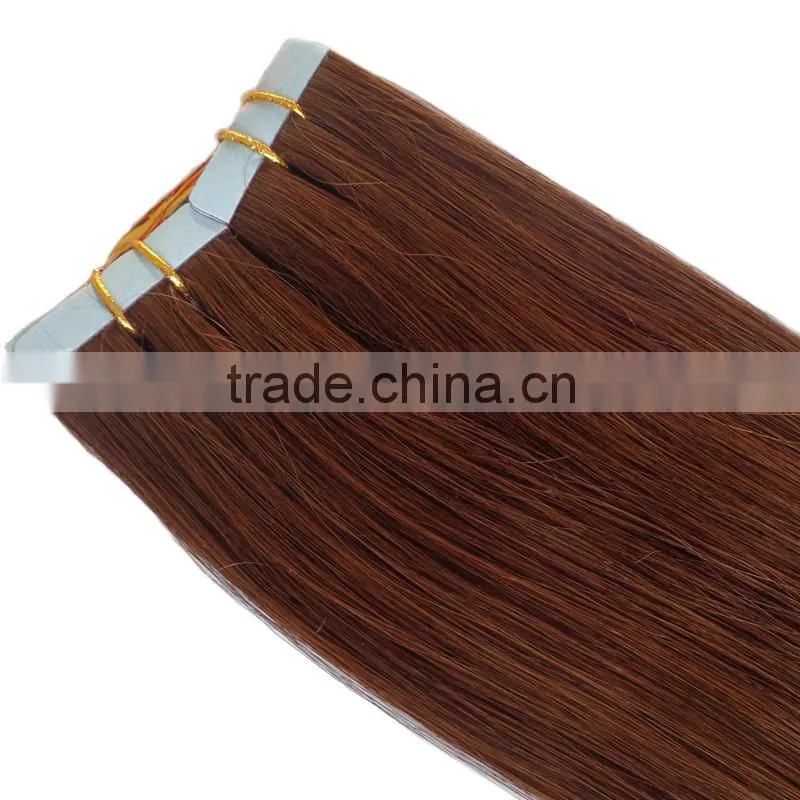 100% remy human hair no short hair inside double drawn hair extensions