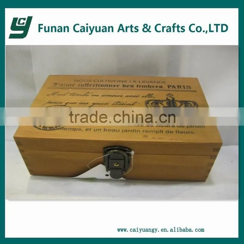 2015 hot sale baby finished small lightweight wood box