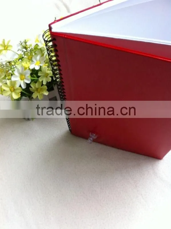 PVC inflatable pillow notebook spiral binding
