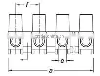 yuyao sineyi Ballast Terminal Block 2 pole good quality electric LED