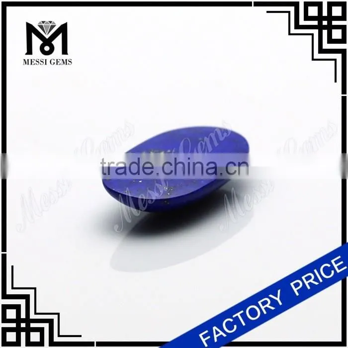 oval cabochon bead for jewelry natural precious Lapis lazuli