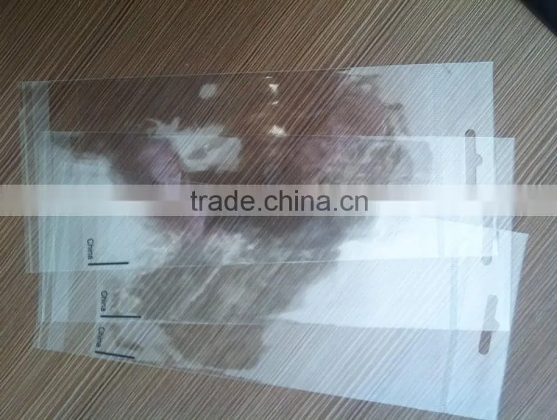 Self-adhesive transparent packing opp plastic bag,printing clear opp bag