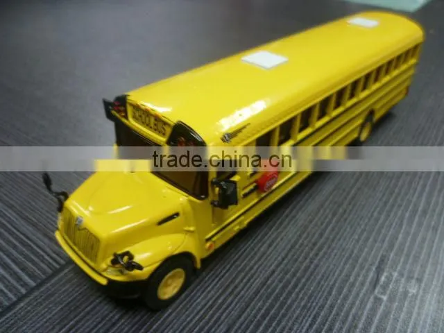 8.5" Die cast school bus model