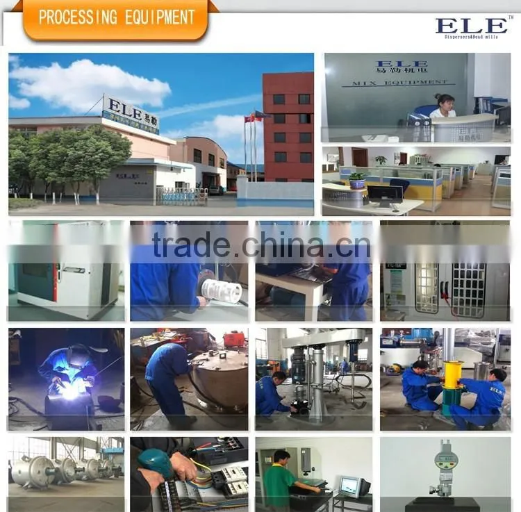 Ceramic High Viscosity triple rollers mill