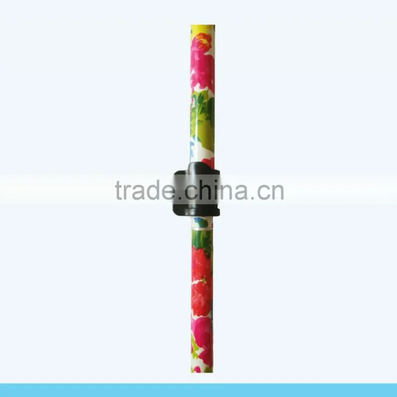 Colorful aluminum 7075 t6 folding walking stick aluminum extension pole
