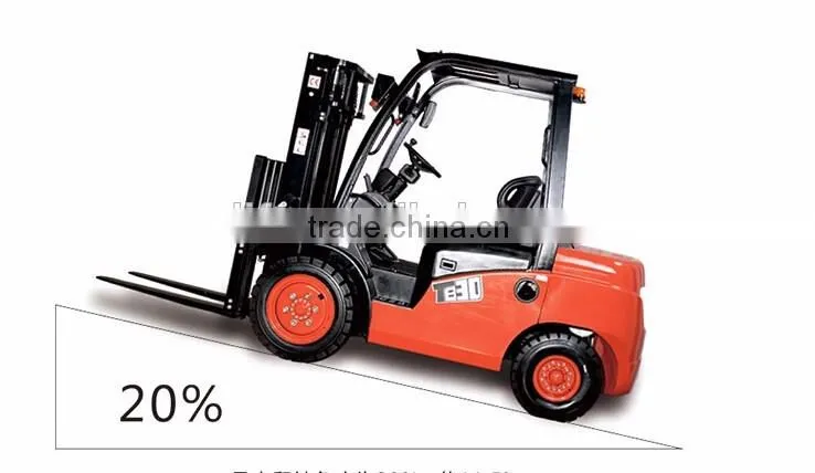 3 Ton Forklift Truck With Japanese Mitsubishi Engine with High Standard Configuration