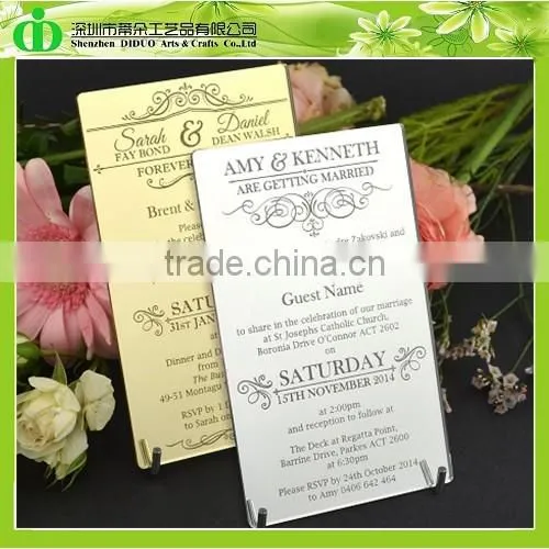 DDI-C021 Trade Assurance Cheap Invitation Wedding