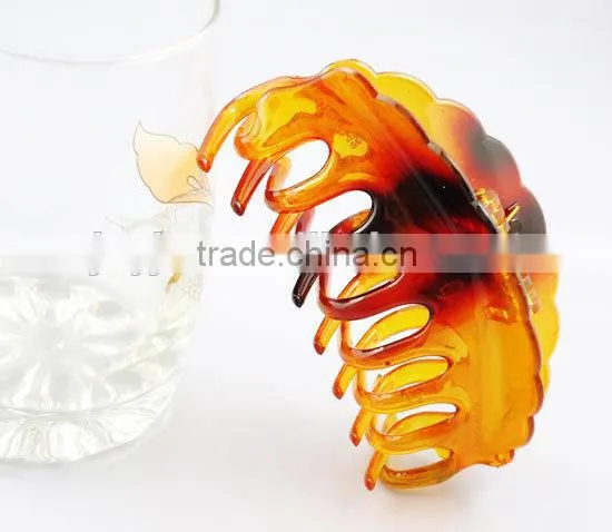 acrylic fancy hair barrettes