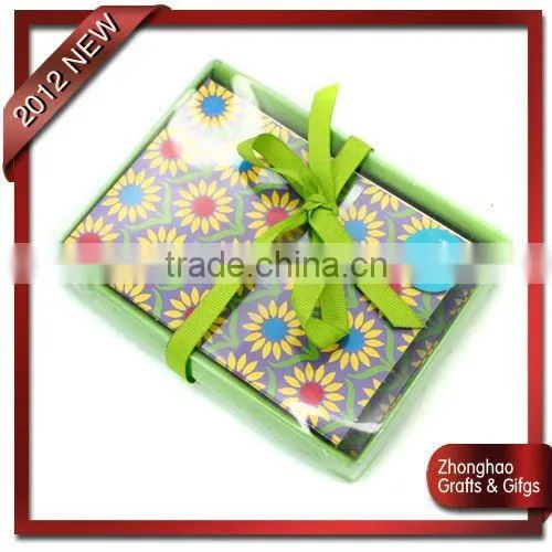 new arrived small craft hardcover customized printed elegant special cute notepad