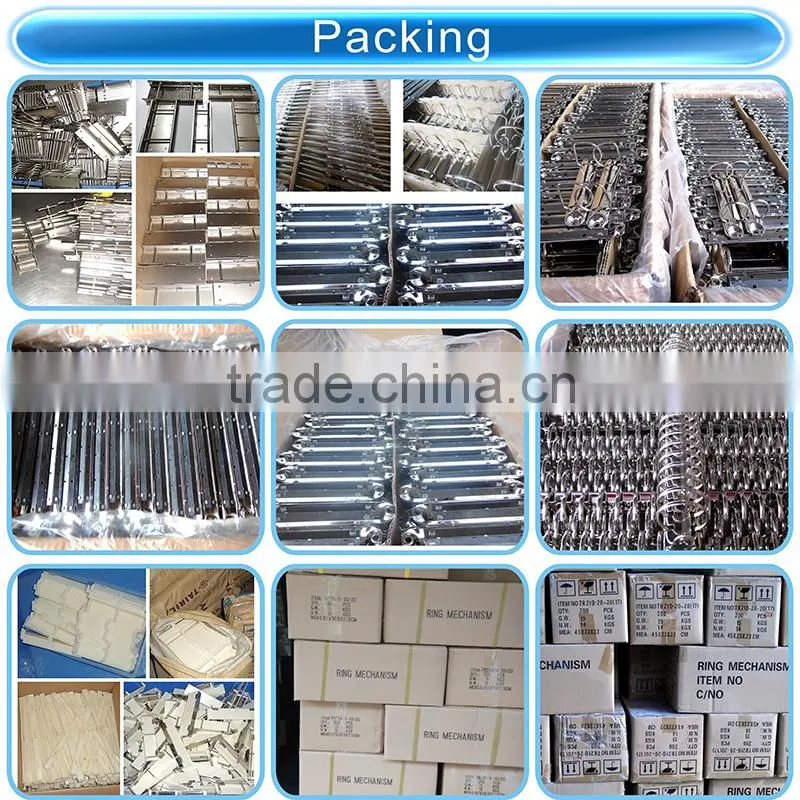 Korean hot sale paper clip metal spring clips in file folder