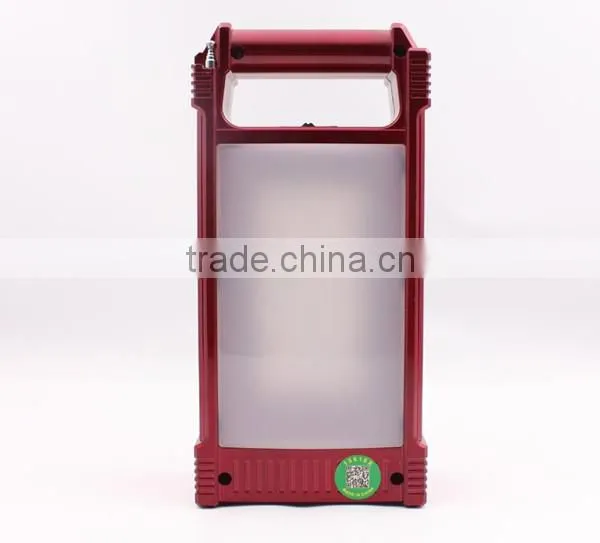 Factory sale mini portable fm radio with flashlight