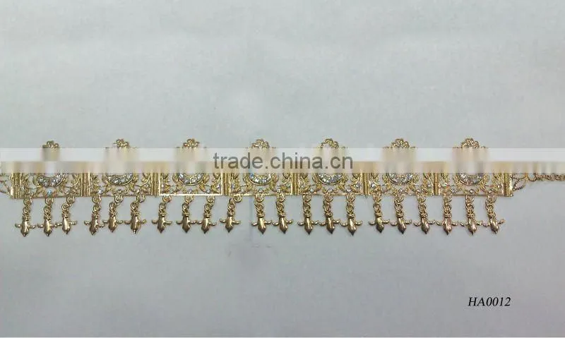 new fashion women hair accessory & gold plating jewelry