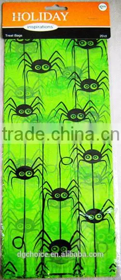 Food grade halloween trick or treat candy bag