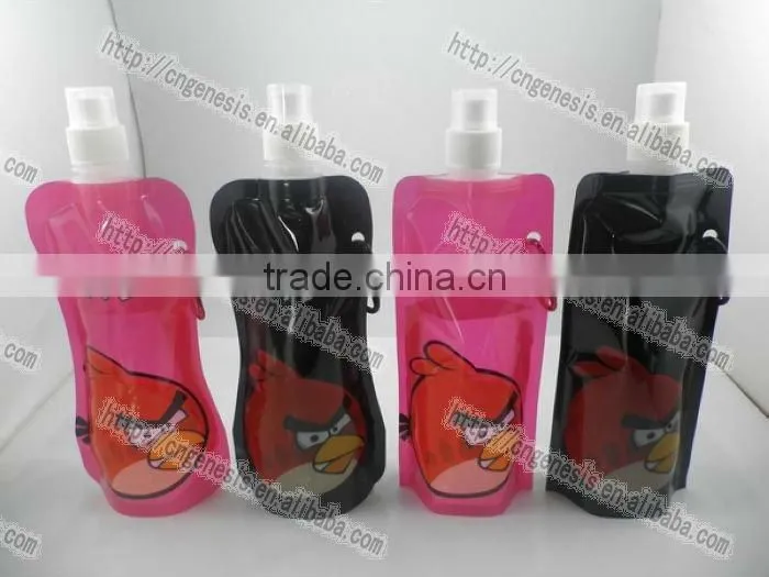 Eco-friendly folding water bottle
