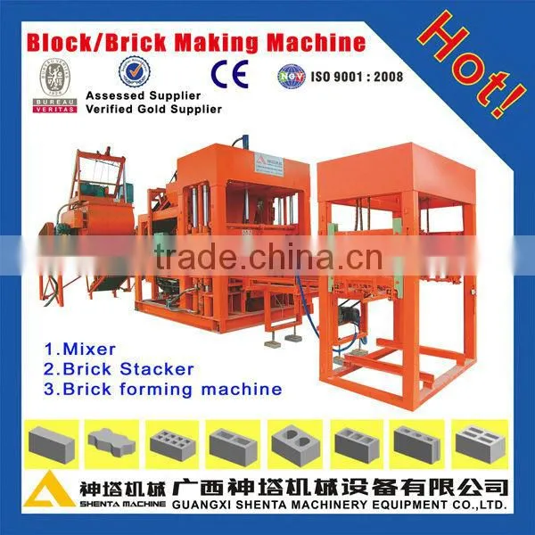 High profit automatic hydraulic block production line