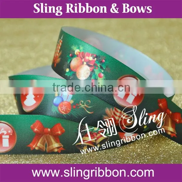 Red Christmas Bell Heat Transfer Foil Printing Ribbon Wholesale