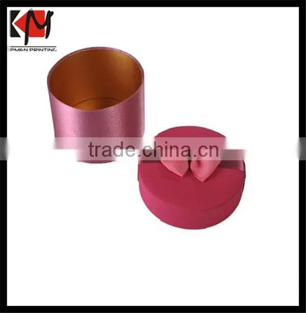 Custom Design Printed Round Flower Box Round Luxury Gift Box