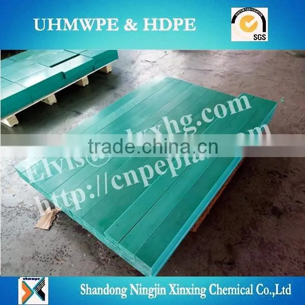 UHMWPE machinery parts/virgin custom machined wear parts/polyethylene spare part