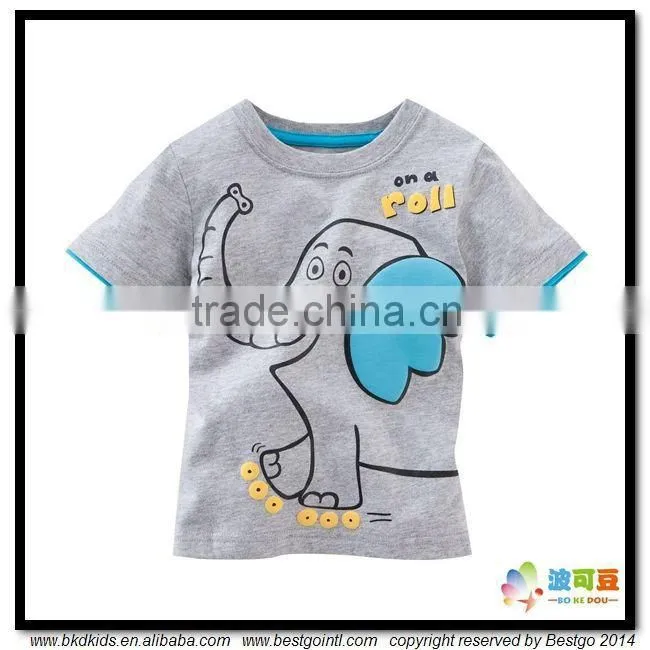 BKD Oeko text cotton plain white baby shirts