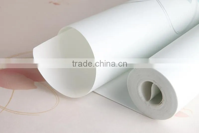 New Design Non-woven modern wallpaper pink color