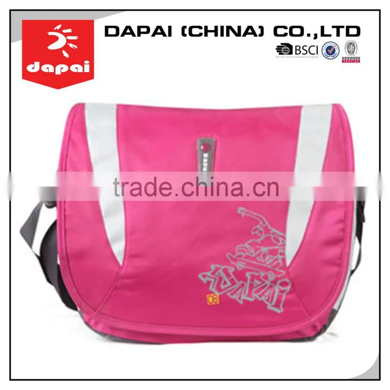 Quanzhou dapai 2015 cheap stylish side bag for school shoulder sling bag
