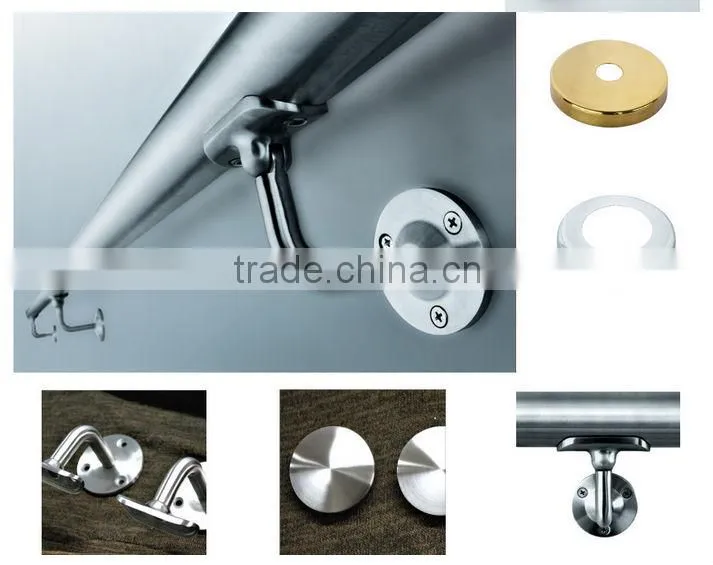 Hot sale wire stair railing with solid wood handrail(PR-B144)
