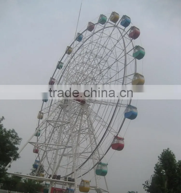 Romantic giant amusement decorative kiddie ferris wheels for sale