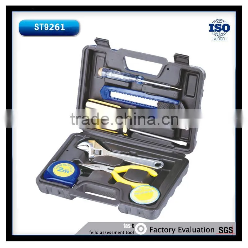 9pcs Household Combined Multi Hand Tool Set For Promotion